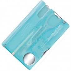 Набор Victorinox Swisscard Nailcare (82х54х4мм, 13 функций), голубой 0.7240.Т21