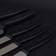 Набір кухонних ножів Victorinox (5 предметів), чорний 5.1163.5