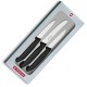 Набір кухонних ножів Victorinox Swissclassic (лезо: 80/80/100мм), чорний 6.7113.3G