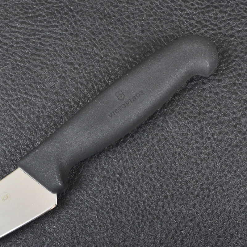 Ніж кухонний, побутовий Victorinox Fibrox (лезо: 120мм), чорний 5.2003.12