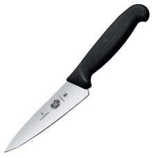 Ніж кухонний, побутовий Victorinox Fibrox (лезо: 120мм), чорний 5.2003.12