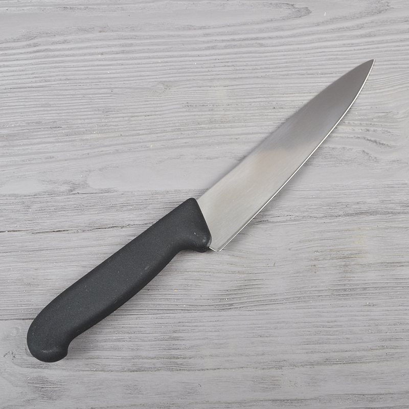 Ніж кухонний, побутовий Victorinox Fibrox (лезо: 190мм), чорний 5.2003.19