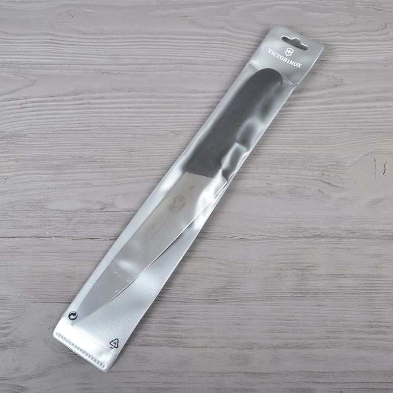 Ніж кухонний, побутовий Victorinox Fibrox (лезо: 190мм), чорний 5.2003.19