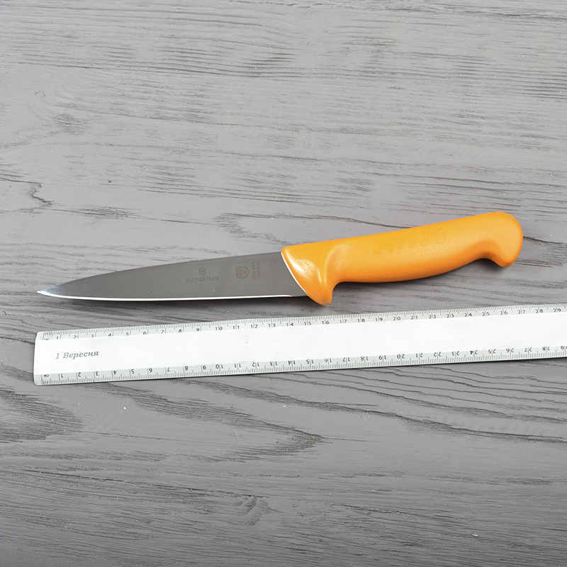 Ніж кухонний, побутовий Victorinox Swibo Boning & Sticking (лезо: 150мм), жовтий 5.8412.15