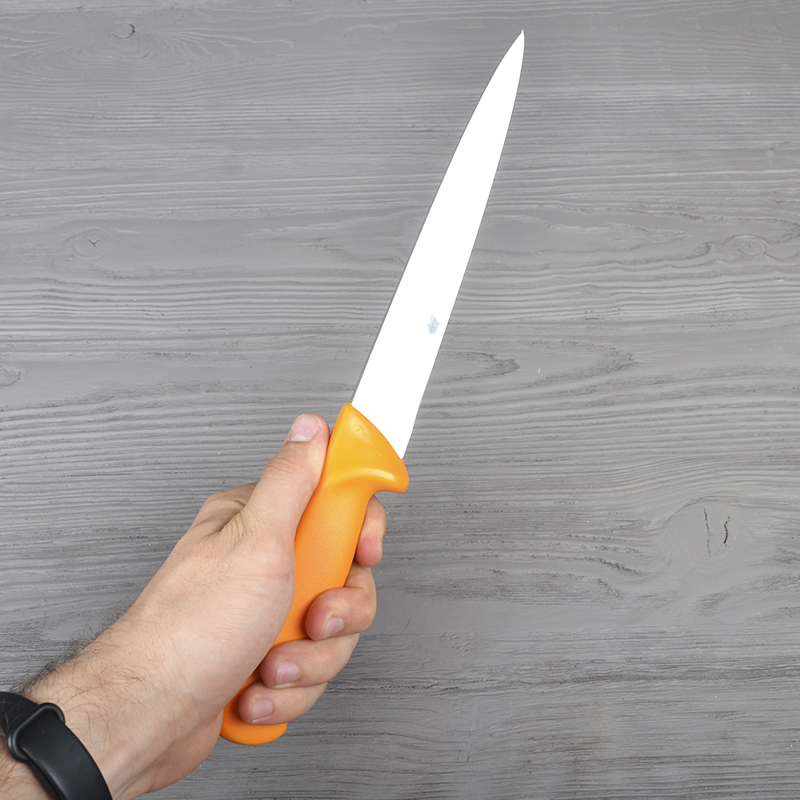 Ніж кухонний, побутовий Victorinox Swibo Boning & Sticking (лезо: 180мм), жовтий 5.8412.18