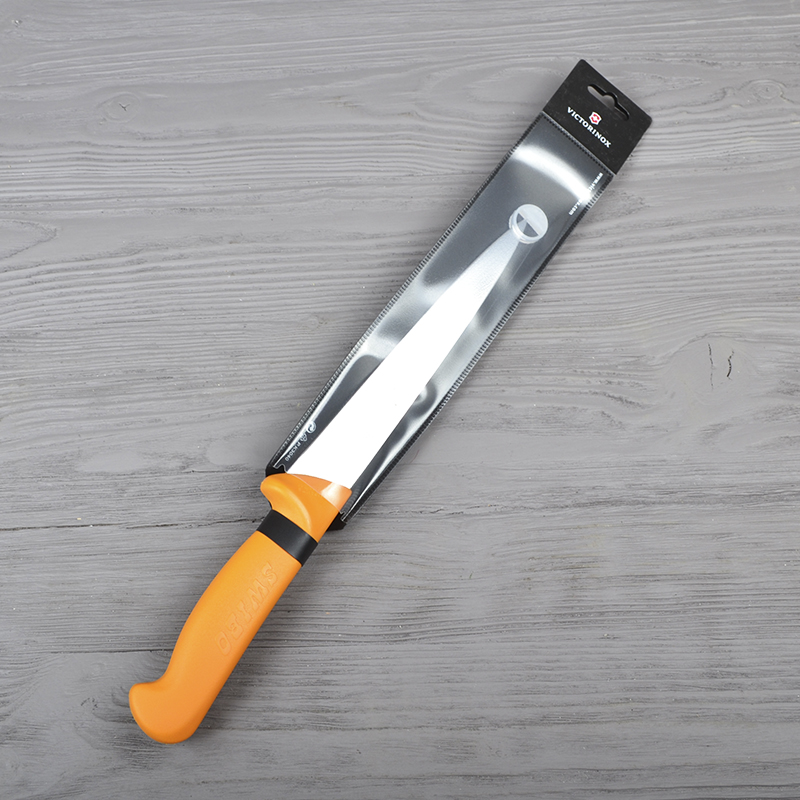 Ніж кухонний, побутовий Victorinox Swibo Boning & Sticking (лезо: 180мм), жовтий 5.8412.18