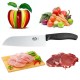 Ніж кухонний, побутовий Victorinox Swissclassic Santoku (лезо: 170мм), чорний, блістер 6.8503.17B