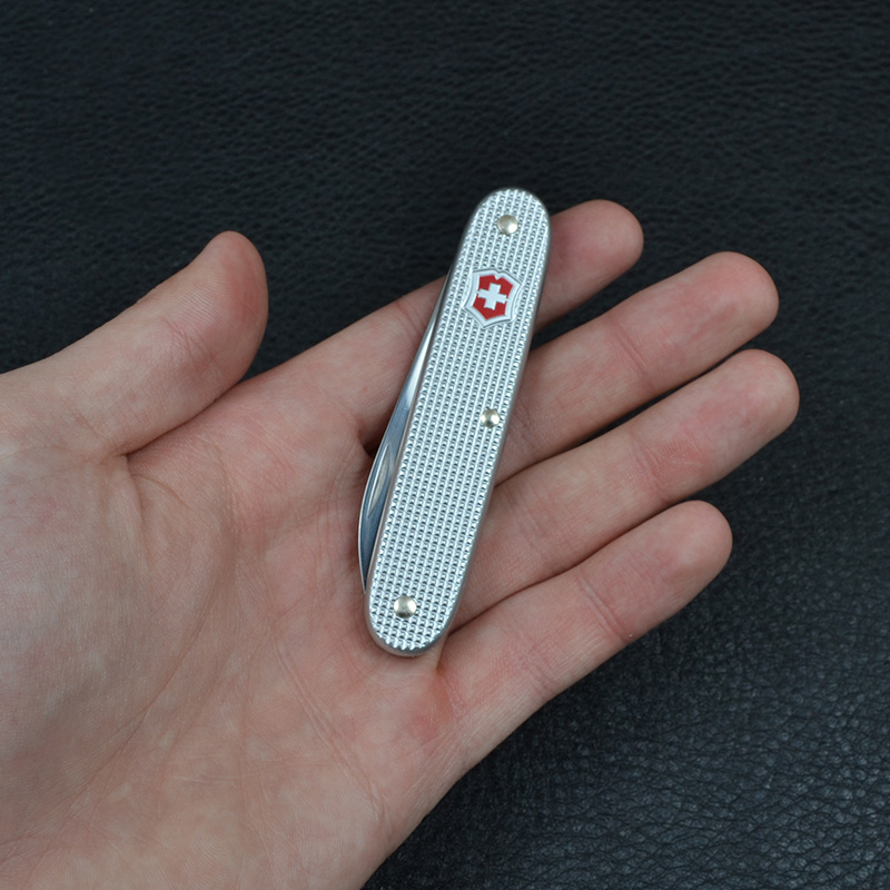 Ніж складаний Victorinox Alox (93мм), сірий 0.8000.26