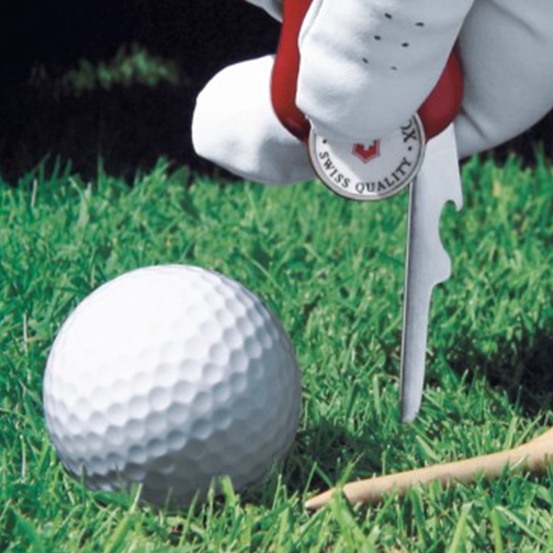 Ніж складаний, мультитул Victorinox Golftool (91мм, 10 функцій), червоний 0.7052.Т