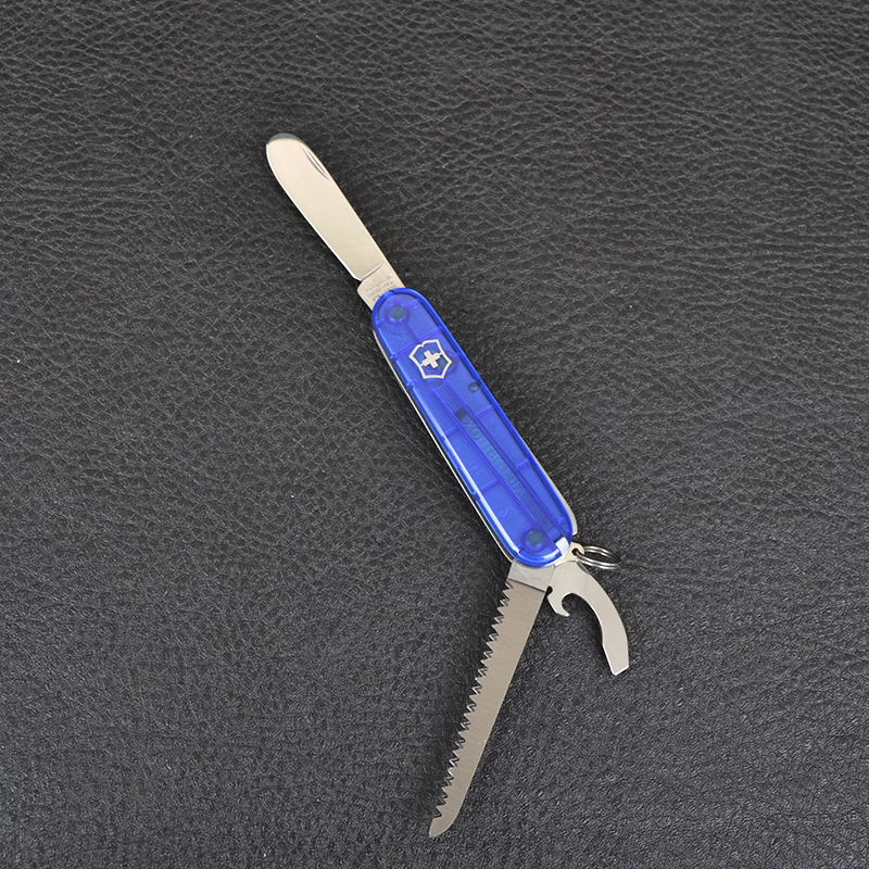 Ніж складаний, мультитул дитячий Victorinox My First (84мм, 9 функцій), синій 0.2373.Т2