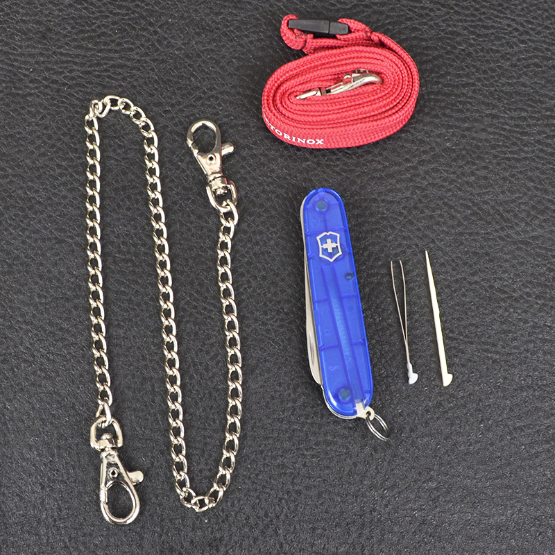 Ніж складаний, мультитул дитячий Victorinox My First (84мм, 9 функцій), синій 0.2373.Т2