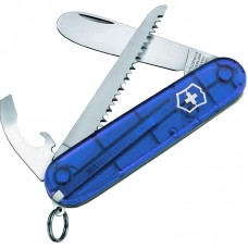 Нож складной, мультитул детский Victorinox My First (84мм, 9 функций), синий 0.2373.Т2