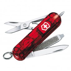 Нож складной, мультитул + LED Victorinox Signature Lite (58мм, 7 функций), красный 0.6226.Т