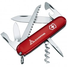 Нож складной, мультитул Victorinox Camper (91мм, 13 функций), красный 1.3613.71