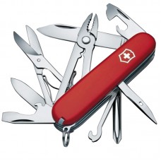 Нож складной, мультитул Victorinox Deluxe Tinker (91мм, 17 функций), красный 1.4723