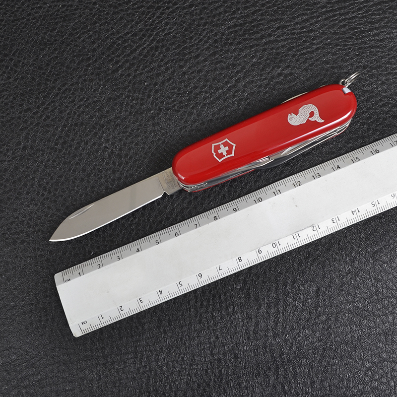 Ніж складаний, мультитул Victorinox Fisherman (91мм, 17 функцій), червоний 1.4733.72