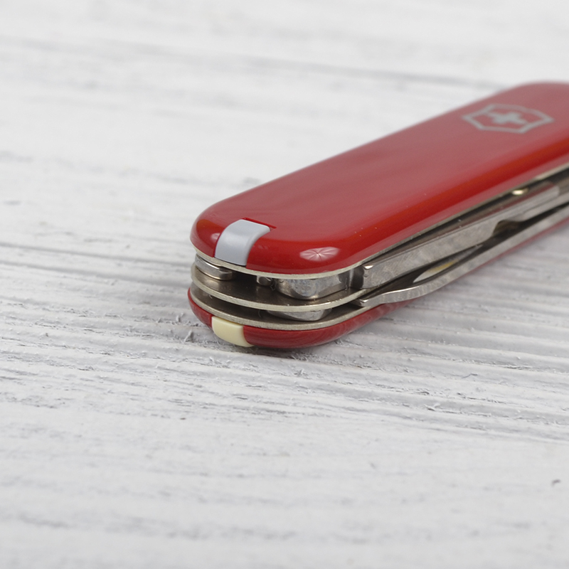 Ніж складаний, мультитул Victorinox Rambler (58мм, 10 функцій), червоний 0.6363