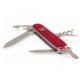 Ніж складаний, мультитул Victorinox Spartan (91мм, 12 функцій), червоний прозорий. 1.3603.Т