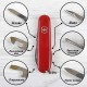 Ніж складаний, мультитул Victorinox Tinker (91мм, 12 функцій), червоний 1.4603