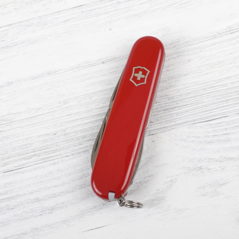 Ніж складаний, мультитул Victorinox Tinker (91мм, 12 функцій), червоний 1.4603
