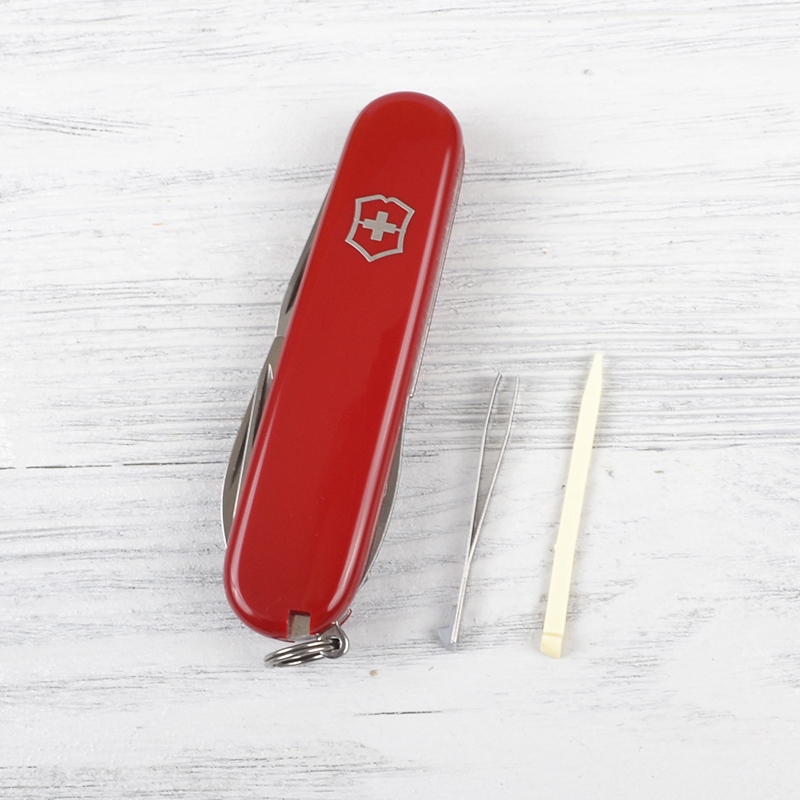 Ніж складаний, мультитул Victorinox Tinker (91мм, 12 функцій), червоний 1.4603