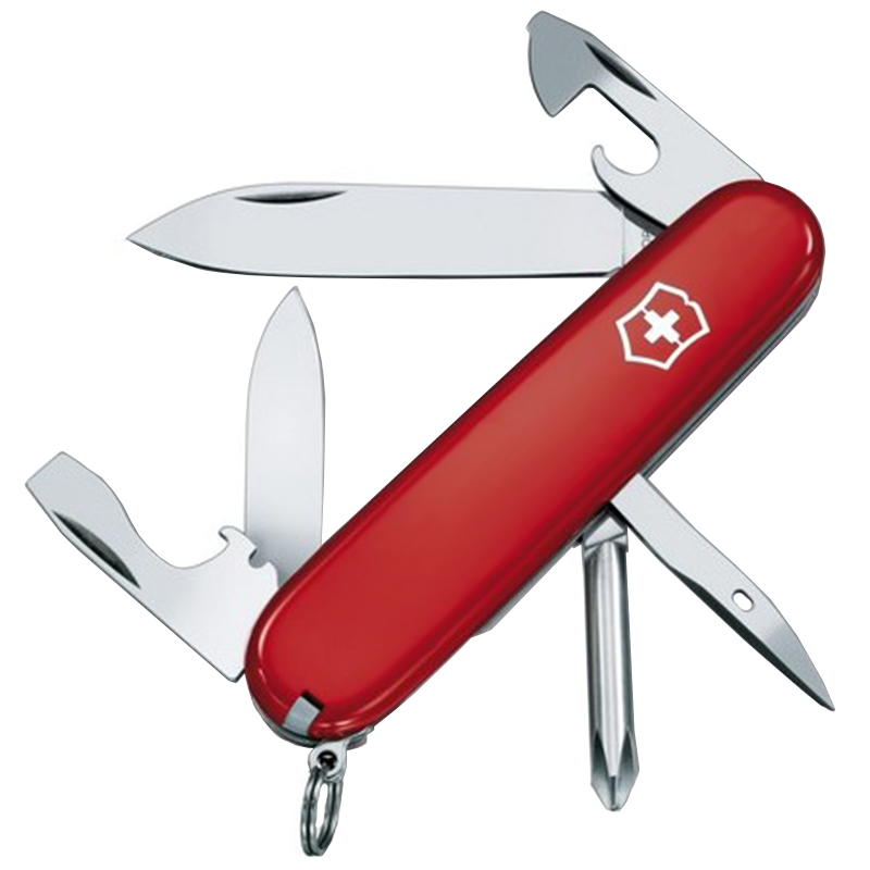 Ніж складаний, мультитул Victorinox Tinker (91мм, 12 функцій), червоний 1.4603
