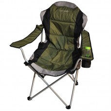 Крісло-шезлонг складане туристичне Ranger Скаут FC 750-052 (1070х630х960мм), олива