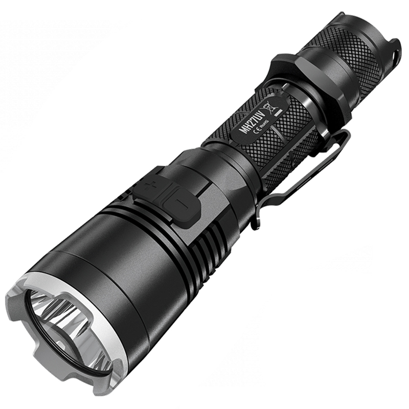 Ліхтар тактичний Nitecore MH27UV (Світлодіод: Білий, Червоний, Синій, УФ)