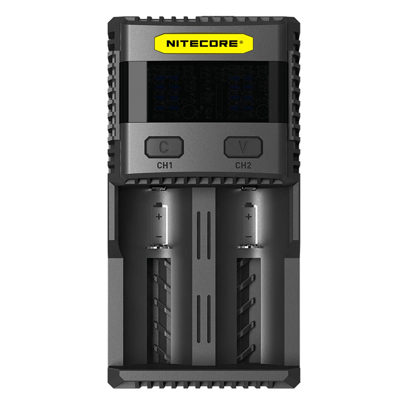 Зарядное устройство Nitecore SC2 с LED дисплеем (0.5A, 1A, 2A, 3A)