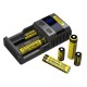 Зарядное устройство Nitecore SC2 с LED дисплеем (0.5A, 1A, 2A, 3A)