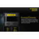 Зарядное устройство Nitecore SC2 с LED дисплеем (0.5A, 1A, 2A, 3A)