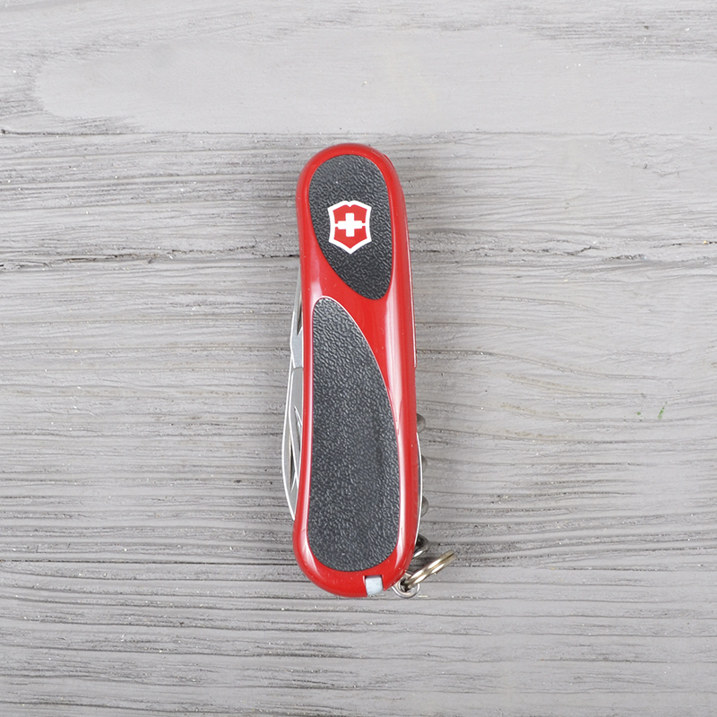Ніж складаний, мультитул Victorinox Evogrip 10 (85мм, 13 функцій), червоний 2.3803.C