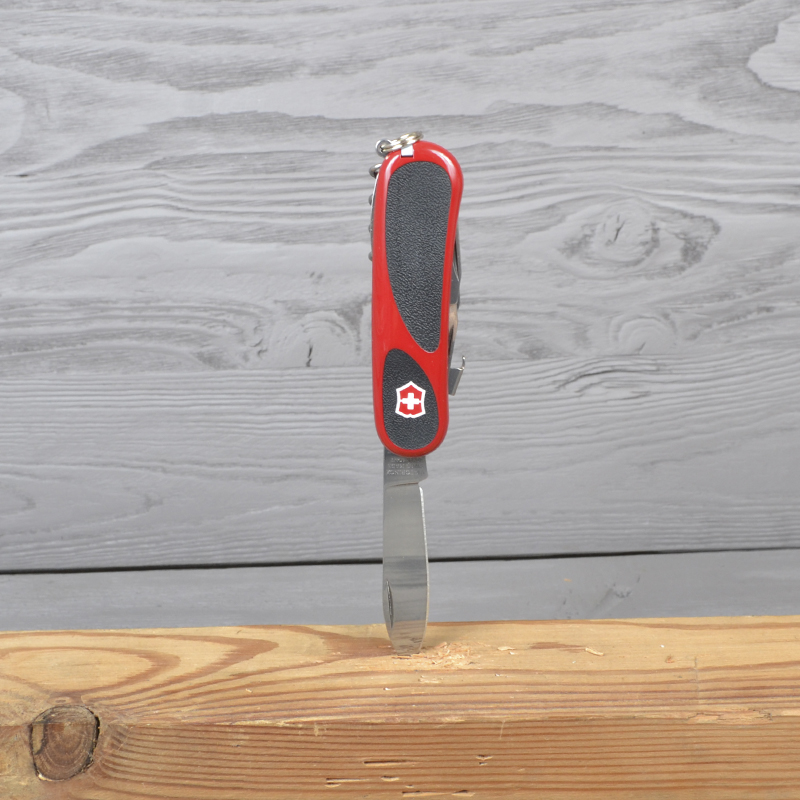 Ніж складаний, мультитул Victorinox Evogrip S101 (85мм, 12 функцій), червоний 2.3603.SC