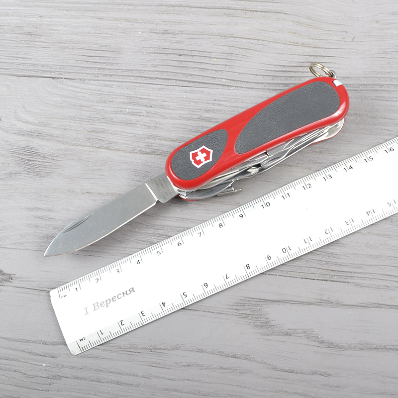 Ніж складаний, мультитул Victorinox Evogrip S557 (85мм, 21 функцій), червоний 2.5223.SC