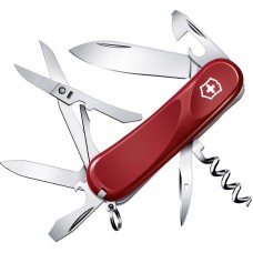 Нож складной, мультитул Victorinox Evolution 14 (85мм, 14 функций), красный 2.3903.E