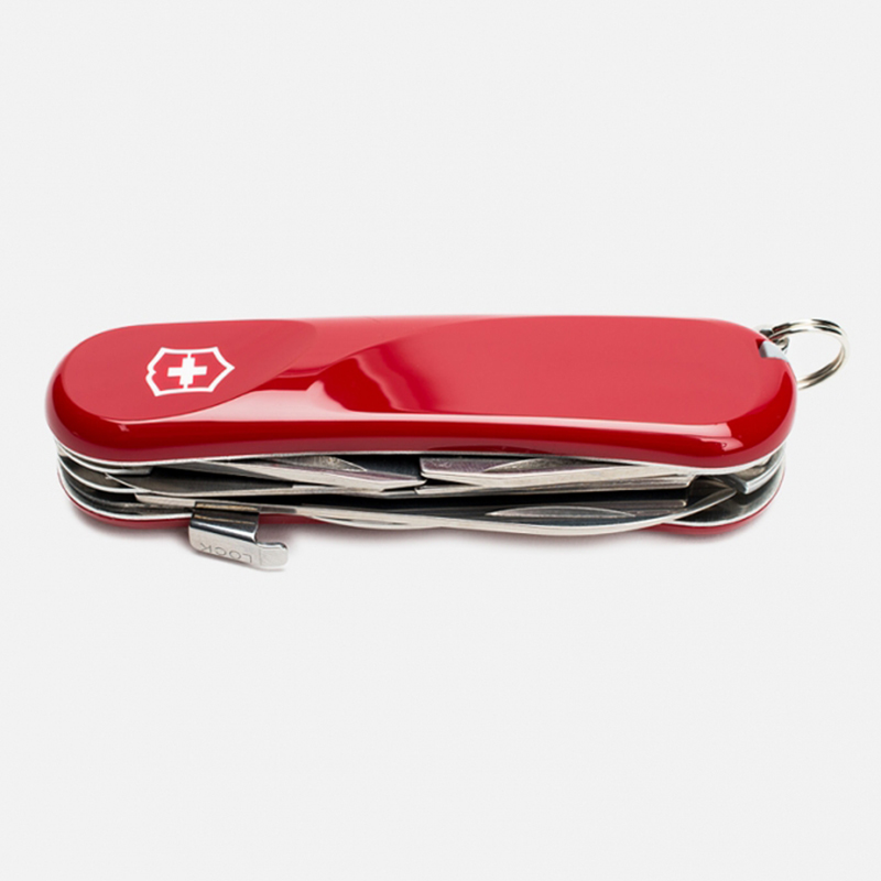 Ніж складаний, мультитул Victorinox Evolution S14 (85мм, 14 функцій), червоний 2.3903.SE