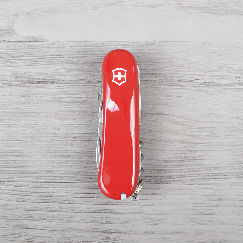Ніж складаний, мультитул Victorinox Evolution S17 (85мм, 15 функцій), червоний 2.3913.SE