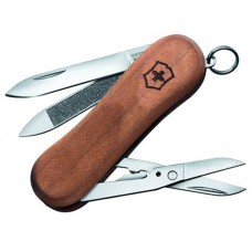 Нож складной, мультитул Victorinox Evowood 81 (65мм, 5 функций), дерево 0.6421.63