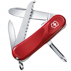 Нож складной, мультитул Victorinox Junior 09 (85мм, 8 функций), красный 2.3913.SKE