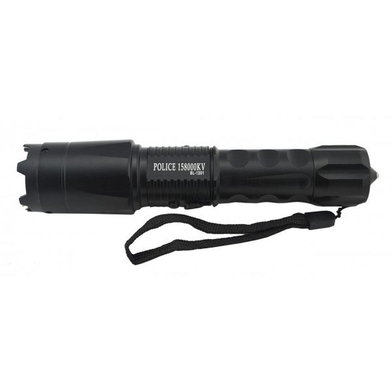 Ліхтар-шокер BL-1201 зі склобоєм та автозарядкою