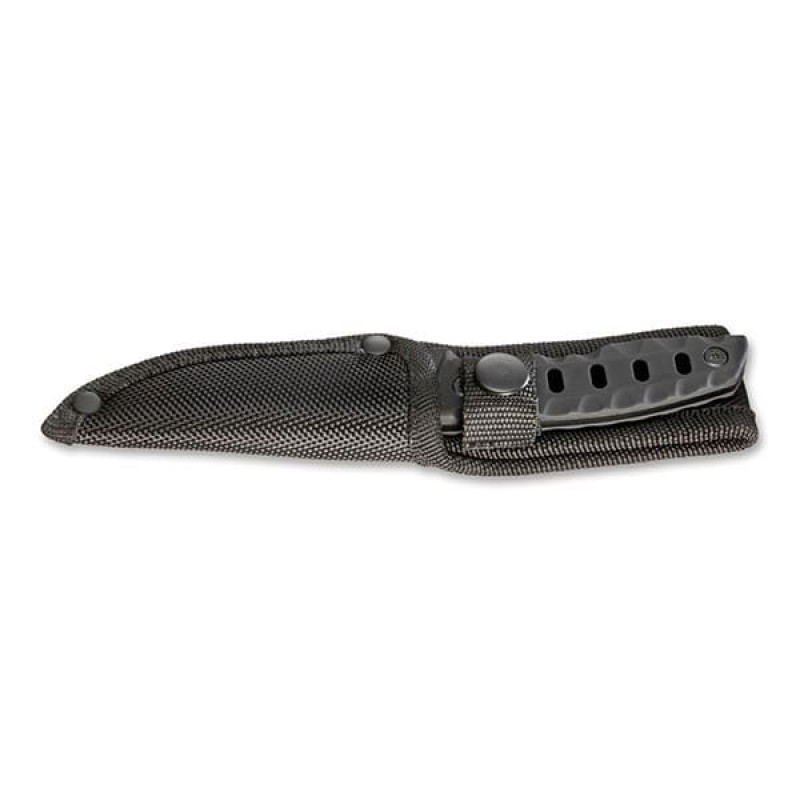 Ніж фіксований Boker Magnum Oblong Hole (довжина 177 мм, лезо 97 мм, чорне), чорний
