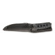Ніж фіксований Boker Magnum Oblong Hole (довжина 177 мм, лезо 97 мм, чорне), чорний
