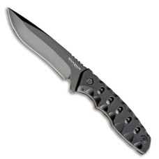 Ніж фіксований Boker Magnum Oblong Hole (довжина 177 мм, лезо 97 мм, чорне), чорний