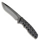 Ніж фіксований Boker Magnum Oblong Hole (довжина 177 мм, лезо 97 мм, чорне), чорний
