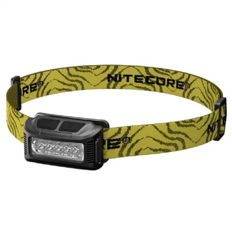 Фонарь налобный Nitecore NU10, черный