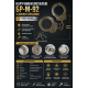 Наручники металеві БР-М-92 із двома кільцями