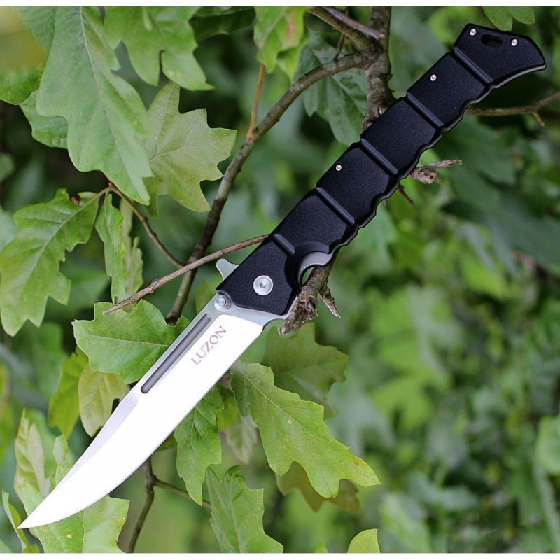 Ніж складаний Cold Steel Luzon Large CS_20NQX (довжина: 343мм, лезо: 152мм), чорний
