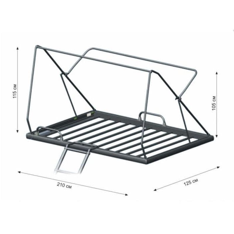 Палатка автоматическая автомобильная Tramp Top over