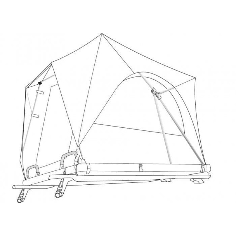 Палатка автоматическая автомобильная Tramp Top over