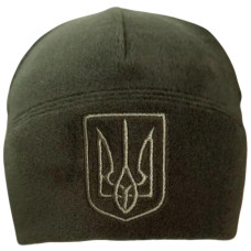 Шапка флісова герб Ranger олива 55-57 (RA8953)